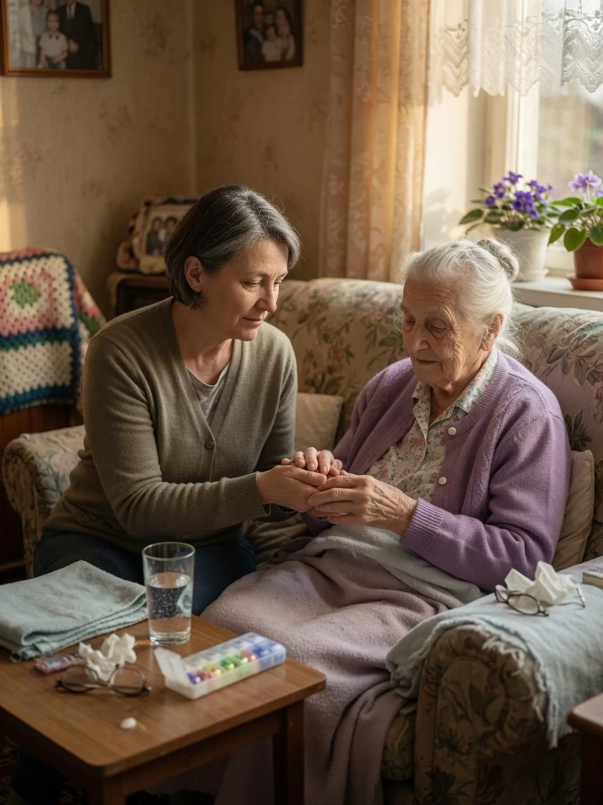 Caring for a Senior with Cancer at Home: A Family Guide