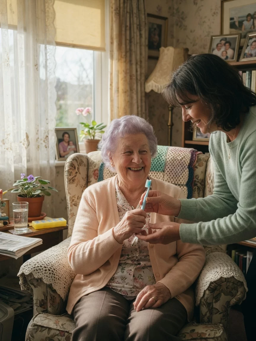 Dental Care at Home: A Guide for Caregivers of Seniors