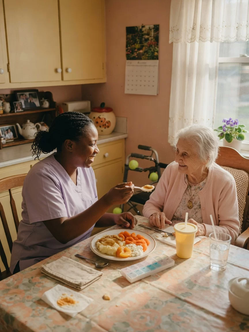 Dysphagia Care at Home: How to Help Seniors Swallow Safely