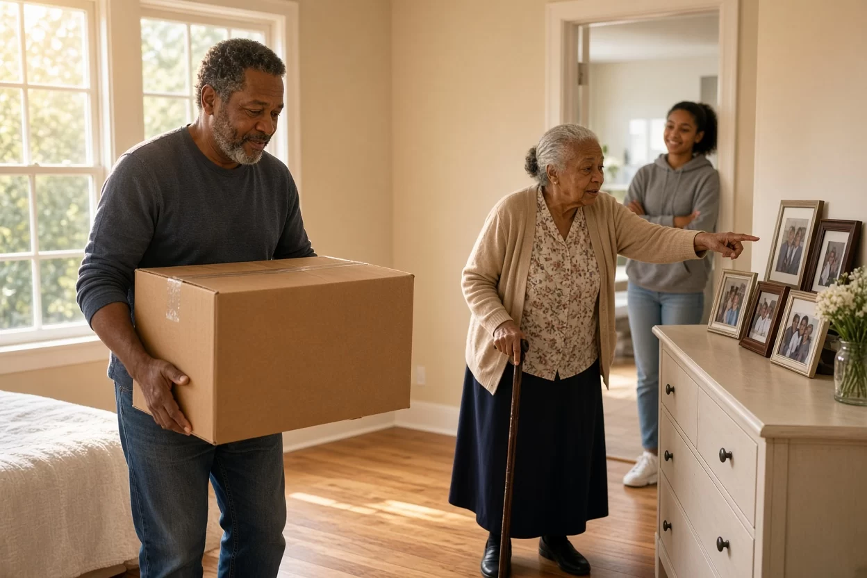 Elderly Parent Moving In With You? What to Discuss First