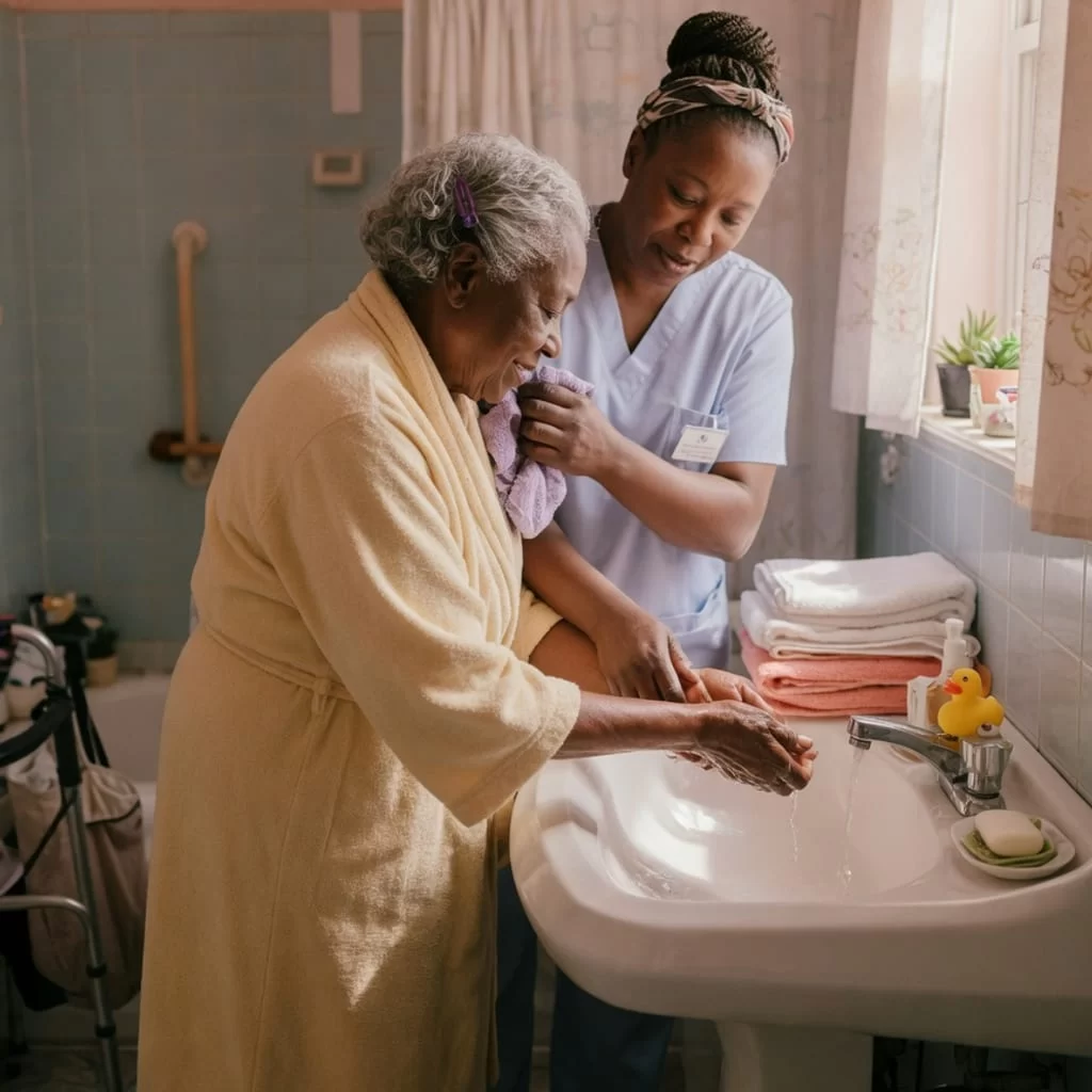 Gentle Bathing and Hygiene Help for Seniors: A Loving Guide