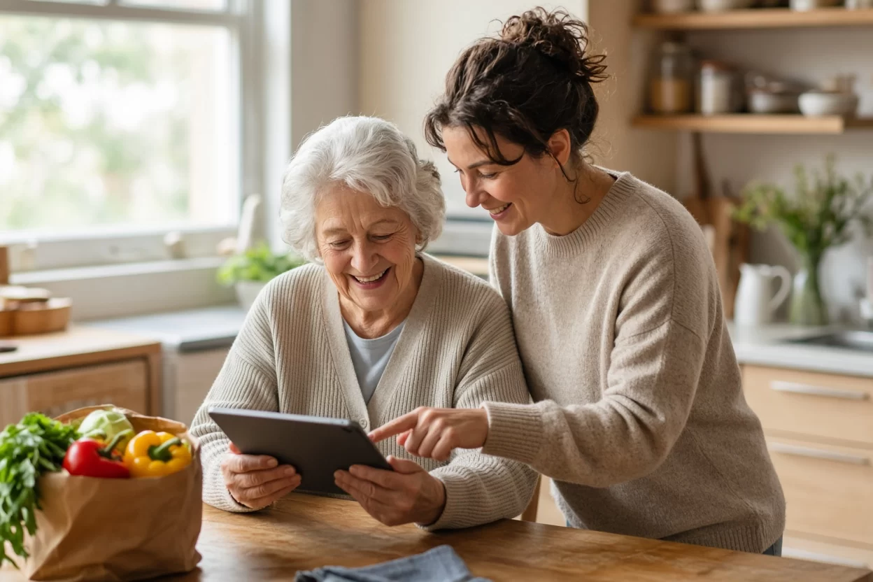 Grocery Delivery Apps: Senior Setup and Accessibility
