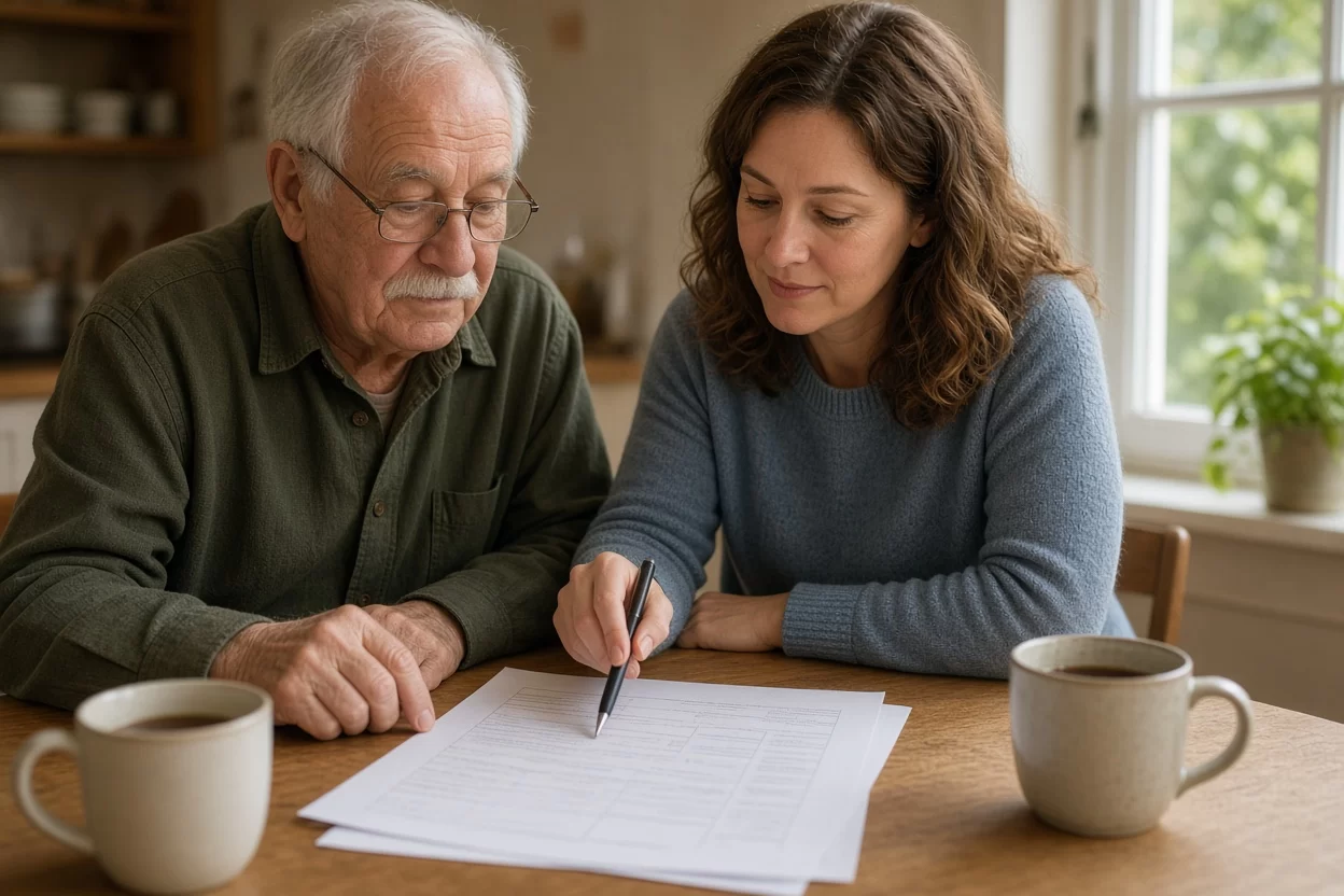 Helping a Parent Read Their Medicare Summary Notice Without Panic