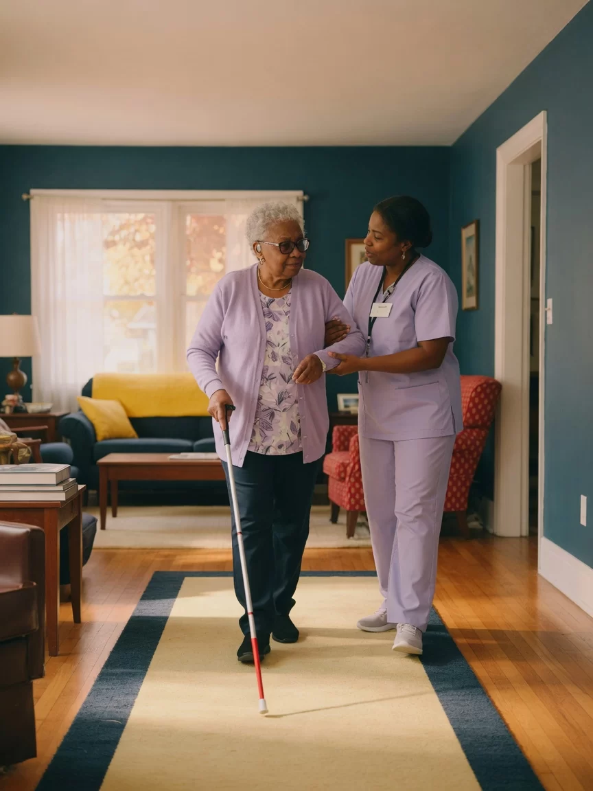Home Care for Seniors with Vision Loss: A Family Guide