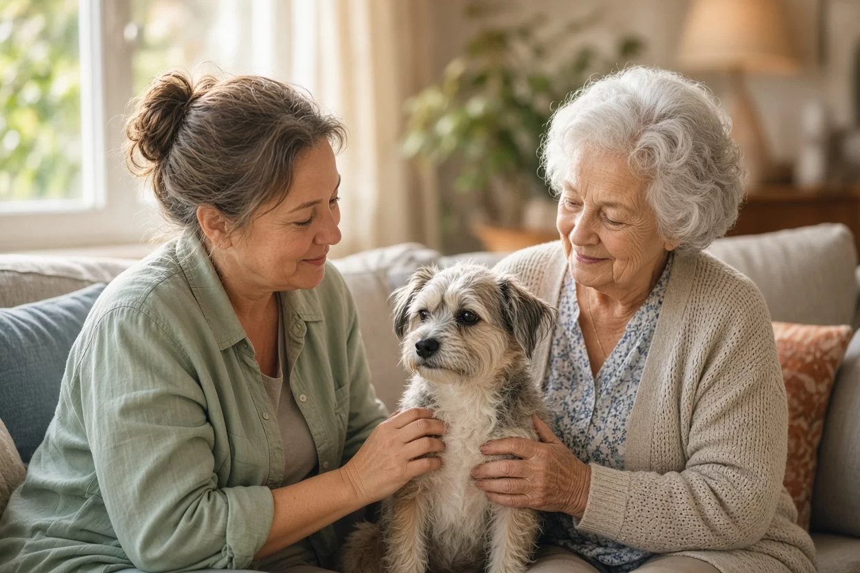Managing the Family Pet After a Parent Passes Away