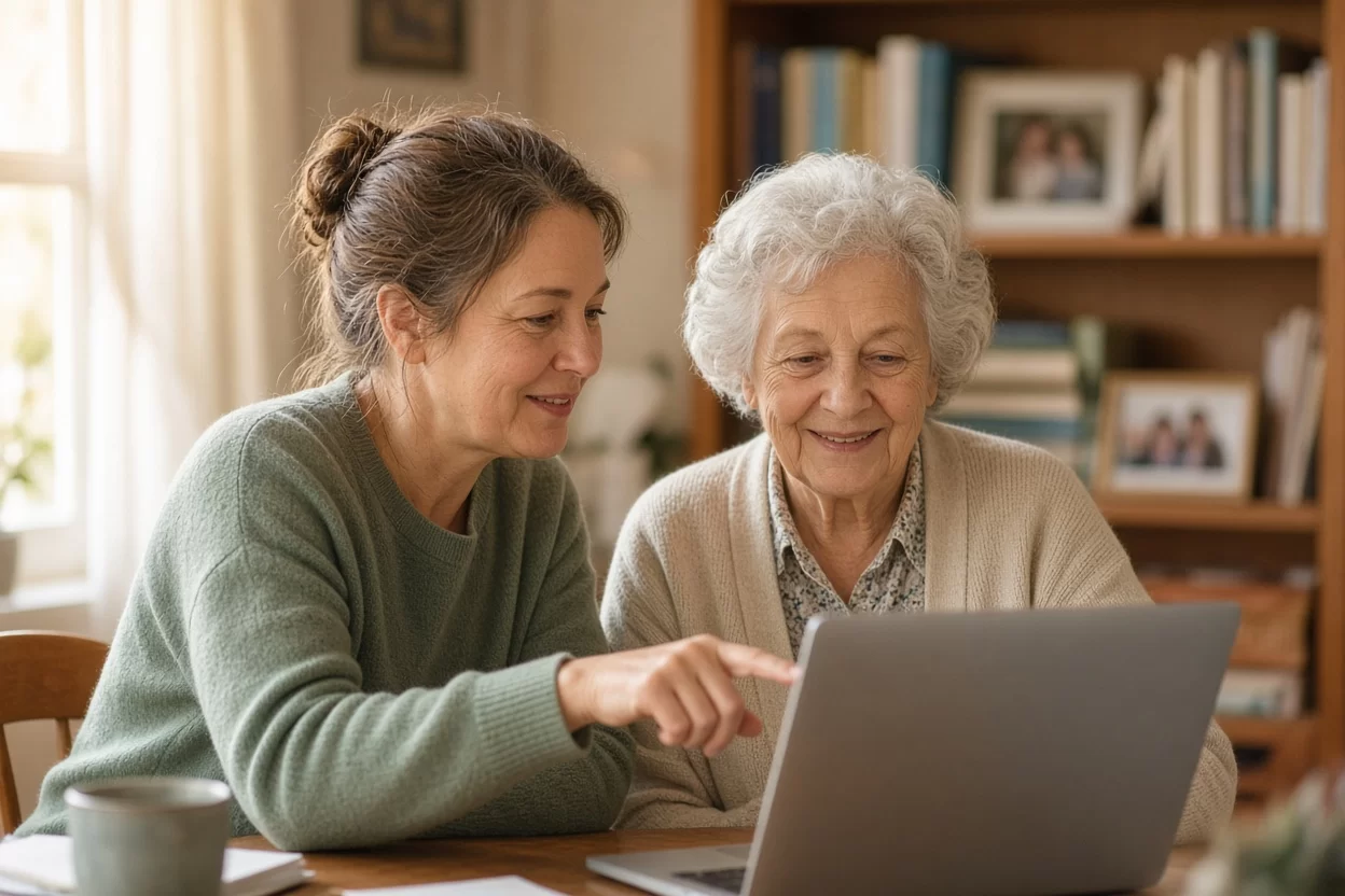 Managing a Senior's Digital Footprint After Death