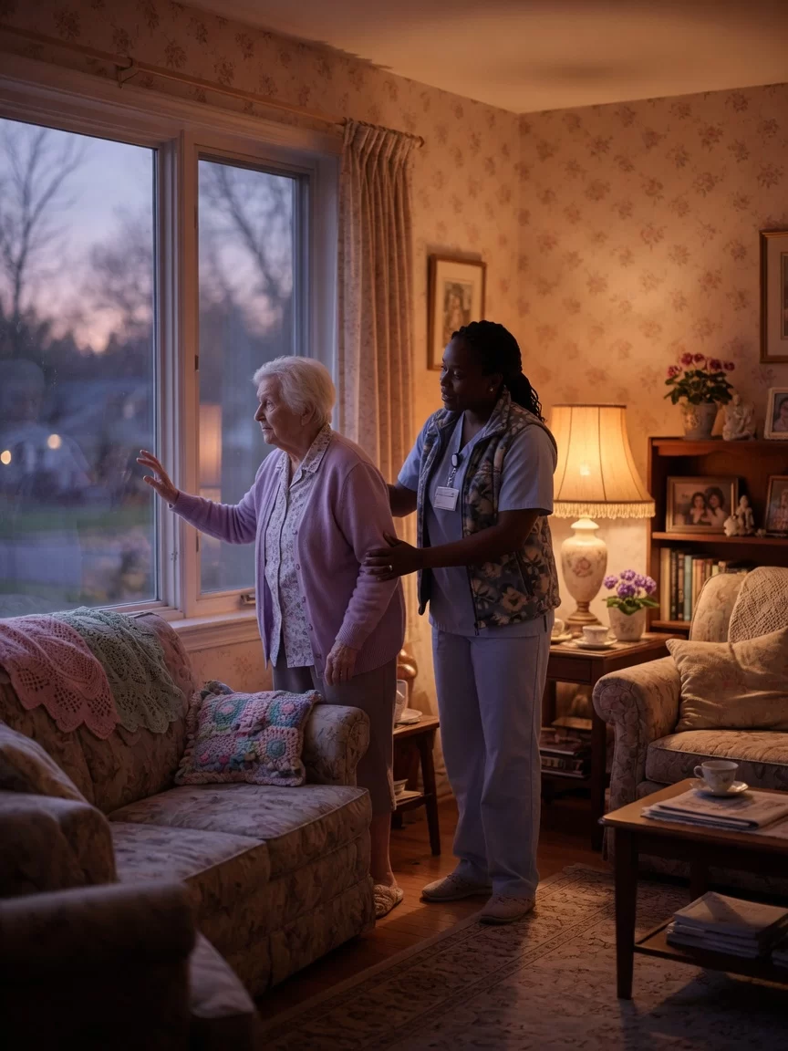 Managing Sundowning in Dementia at Home