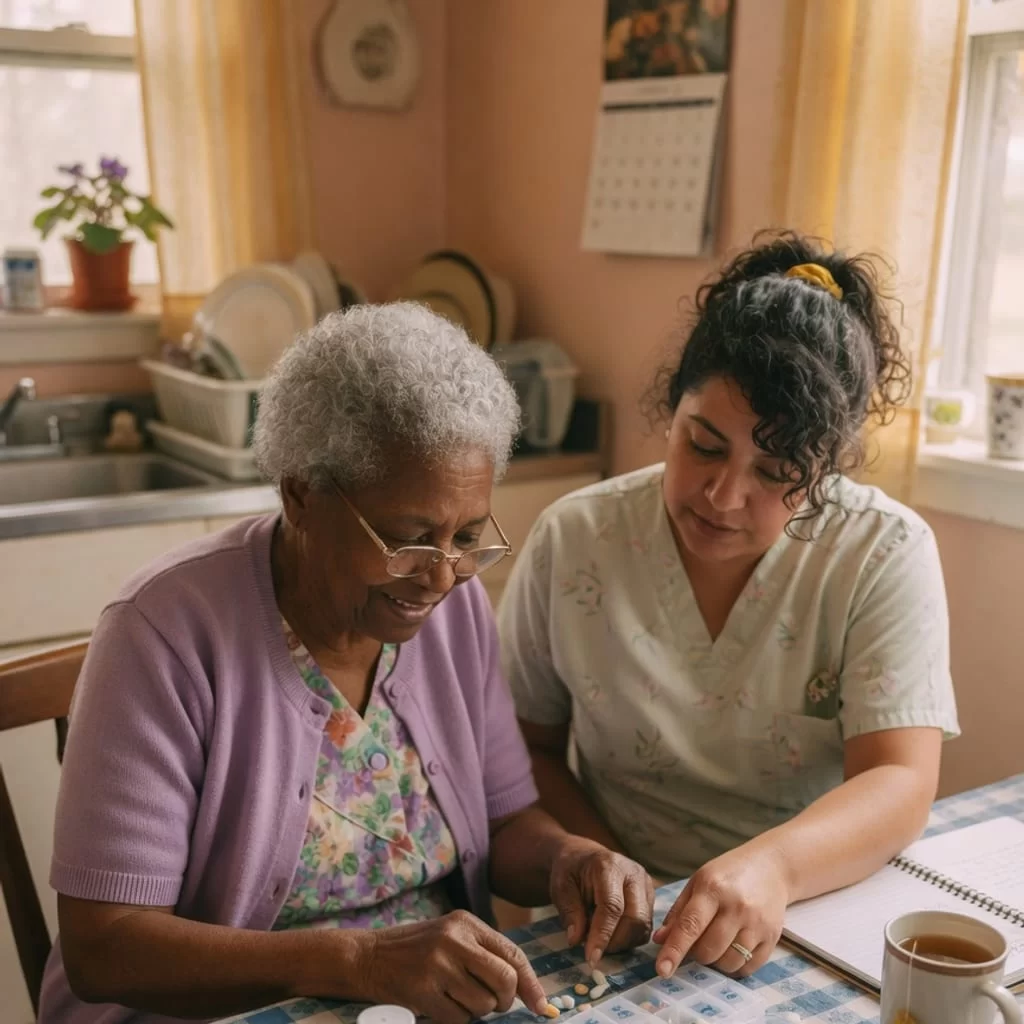 medication management tips for seniors living at home