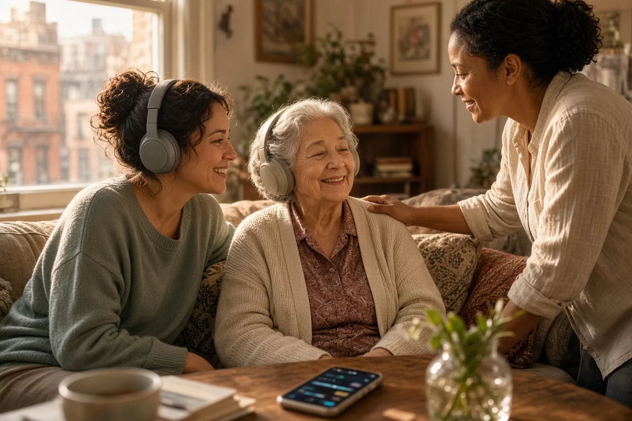 Bridging Generational Gaps: Music Playlists for Senior Care