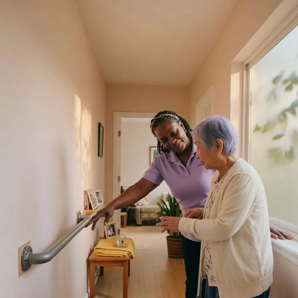 preventing falls at home room by room safety checklist