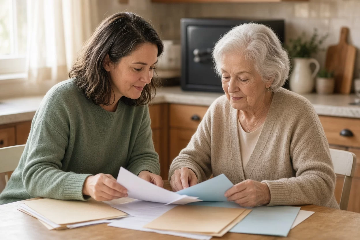 Senior Identity Theft: Protecting Personal Documents at Home