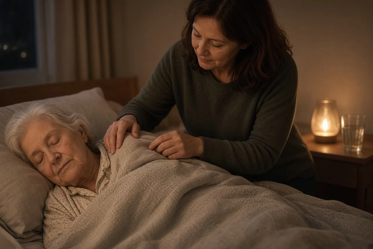 Senior Sleep Talking: Safety and Soothing Strategies