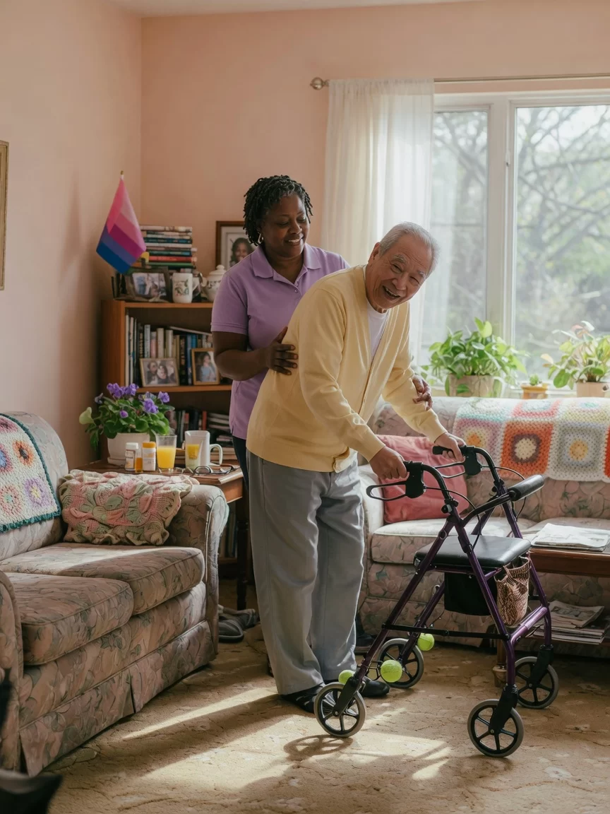 Supporting LGBTQ+ Seniors at Home: A Family Guide