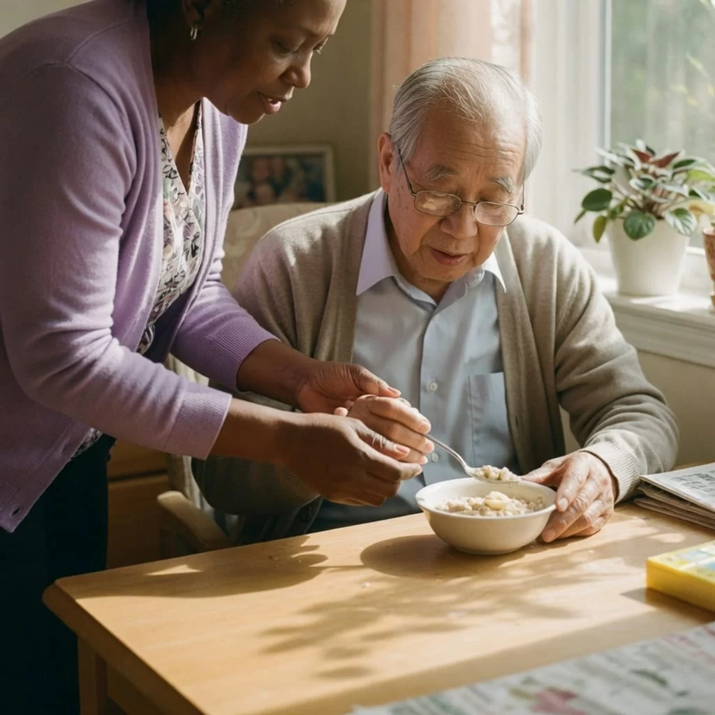 supporting loved one parkinsons home