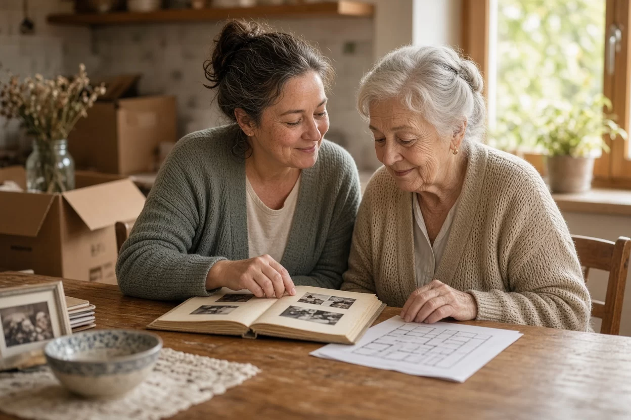 Talking to Seniors About Downsizing: A Gentle Guide